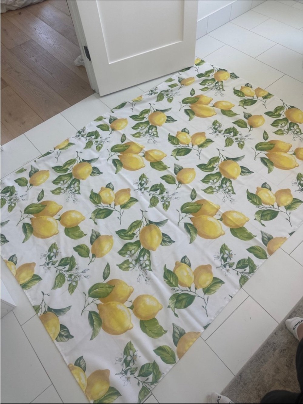 Lemon tablecloth 74x54 inches